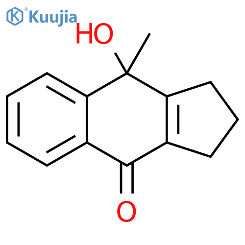 4H-Benz[f]inden-4-one, 1,2,3,9-tetrahydro-9-hydroxy-9-methyl- structure