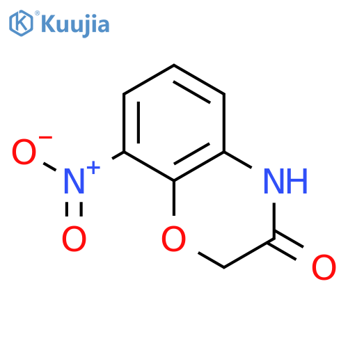2H-1,4-Benzoxazin-3(4H)-one, 8-nitro- structure