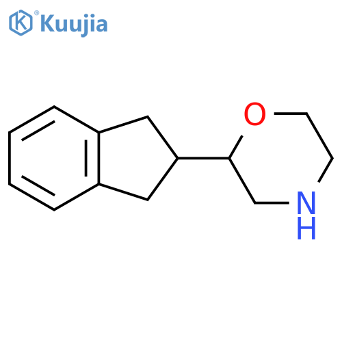 2-(2,3-dihydro-1H-inden-2-yl)morpholine structure