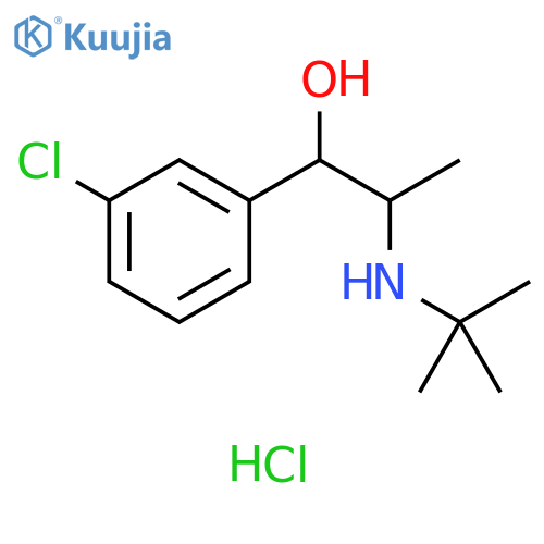 rac threo-Dihydro Bupropion Hydrochloride structure