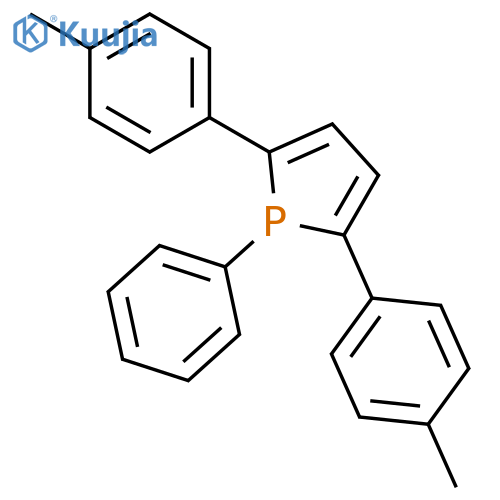 1H-Phosphole, 1-phenyl-2,5-bis(4-methylphenyl)- structure