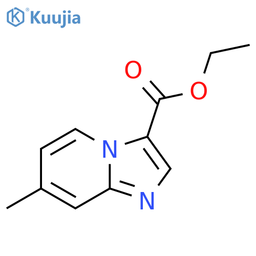 Ethyl 7-methylimidazo[1,2-a]pyridine-3-carboxylate structure