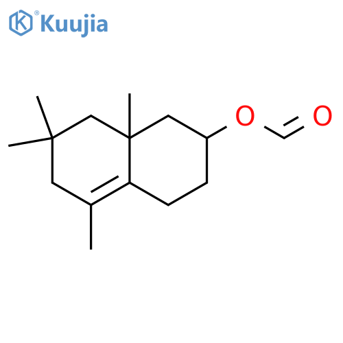 2-Naphthalenol, 1,2,3,4,6,7,8,8a-octahydro-5,7,7,8a-tetramethyl-,formate structure