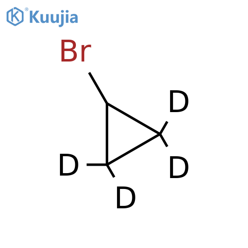 Bromocyclopropane-d4 structure