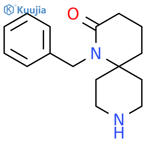 1-Benzyl-1,9-diazaspiro[5.5]undecan-2-one structure