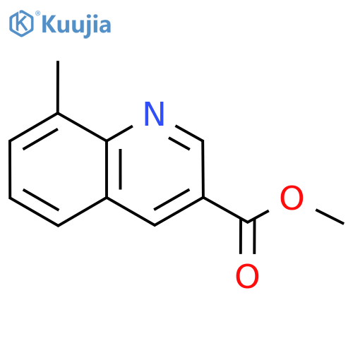 Methyl 8-Methylquinoline-3-carboxylate structure