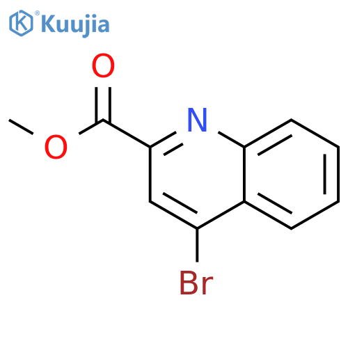 methyl 4-bromoquinoline-2-carboxylate structure