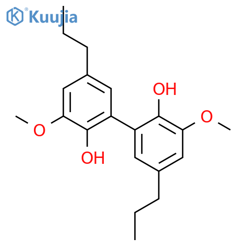 [1,1'-Biphenyl]-2,2'-diol,3,3'-dimethoxy-5,5'-dipropyl- structure