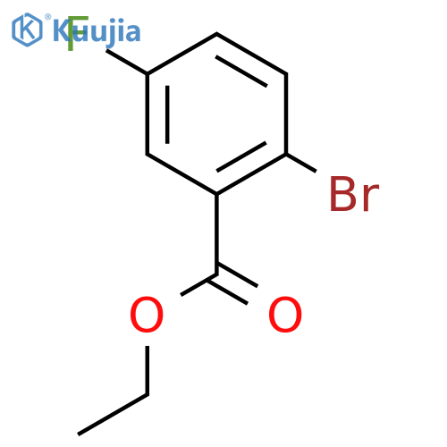 Ethyl 2-bromo-5-fluorobenzoate structure