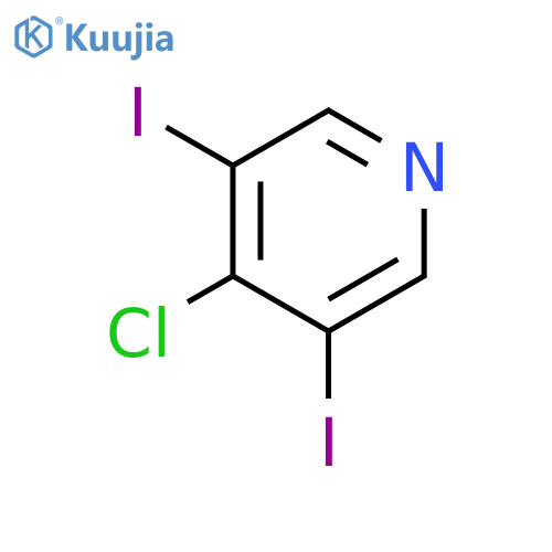 4-Chloro-3,5-Diiodopyridine structure