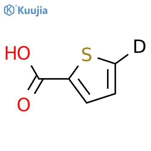 2-THIOPHENE-5-D-CARBOXYLIC ACID structure