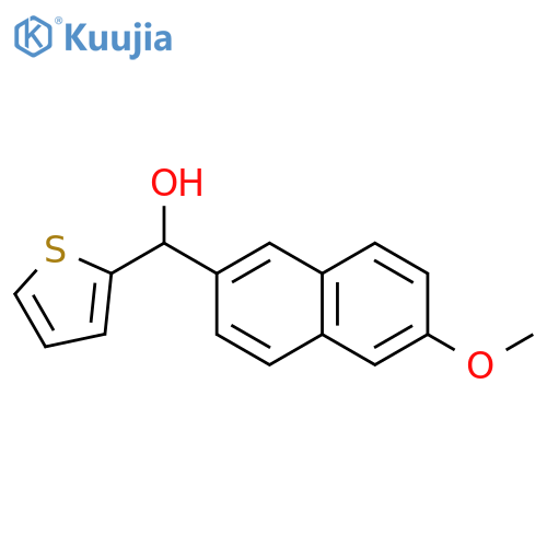 6-Methoxy-2-naphthyl-(2-thienyl)methanol structure
