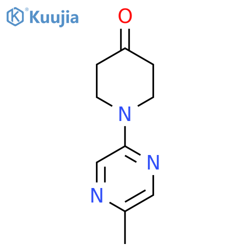 1-(5-Methylpyrazin-2-yl)piperidin-4-one structure