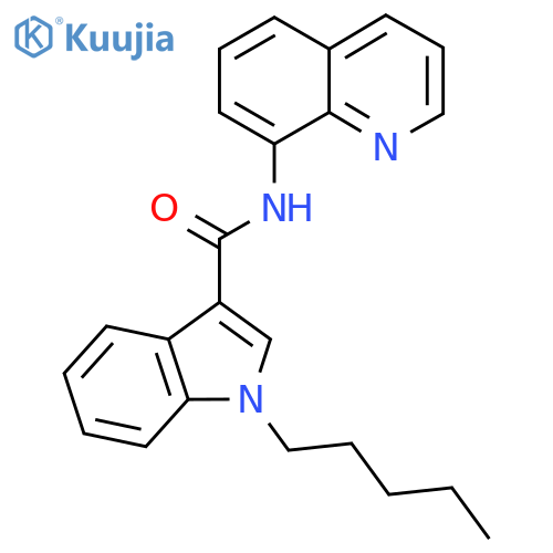 JWH 018 8-quinolinyl carboxamide structure