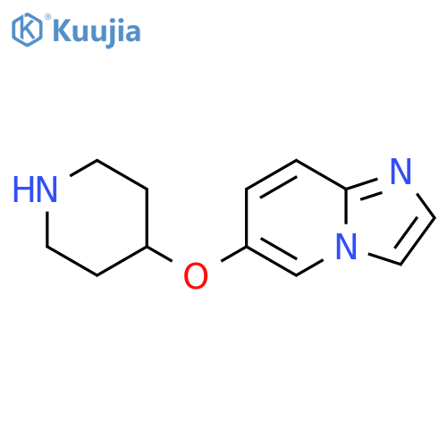 6-(4-Piperidyloxy)imidazo[1,2-a]pyridine structure