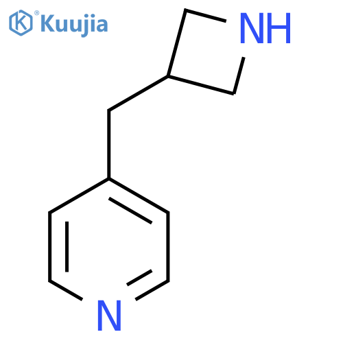4-[(azetidin-3-yl)methyl]pyridine structure