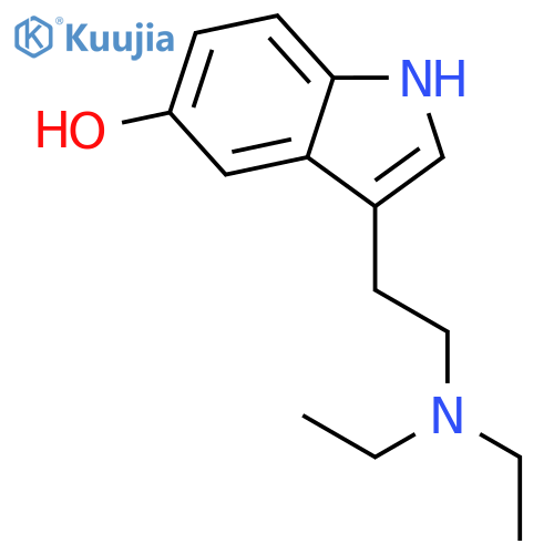 1H-Indol-5-ol,3-[2-(diethylamino)ethyl]- structure