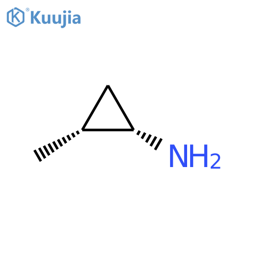 Cyclopropanamine, 2-methyl-, (1s,2r)- structure