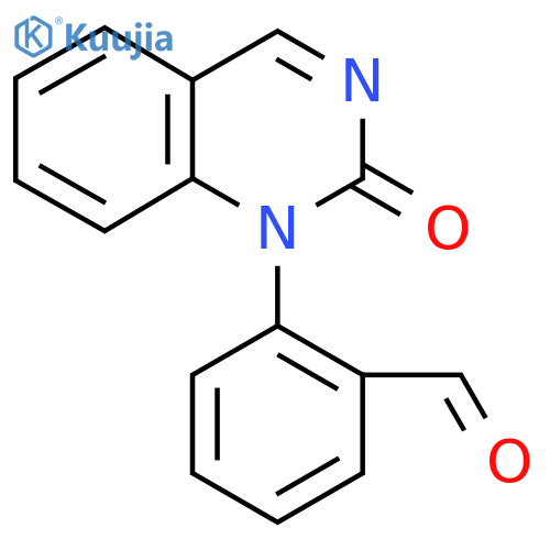 2-(2-Oxo-1(2H)-quinazolinyl)benzaldehyde structure