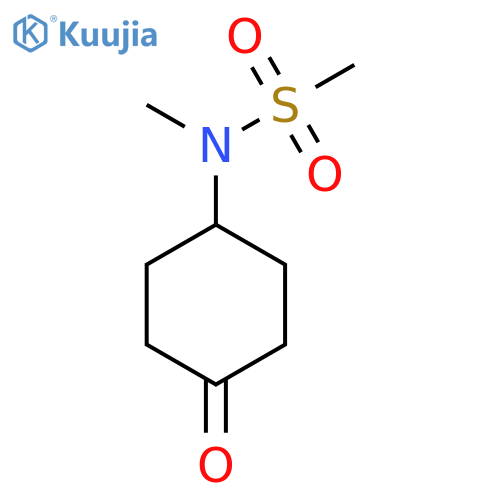 n-Methyl-n-(4-oxocyclohexyl)methanesulfonamide structure
