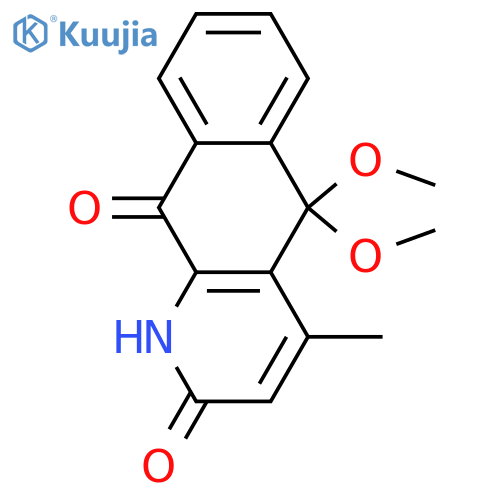 Marcanine A; 5-Di-Me acetal structure