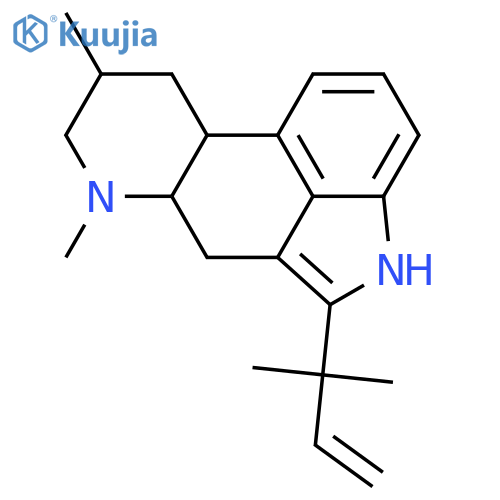 Festuclavine; 10-Epimer, 2-(1,1-dimethyl-2-propenyl) structure