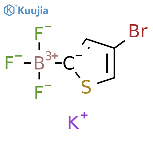 Borate(1-), (4-bromo-2-thienyl)trifluoro-, potassium (1:1), (T-4)- structure