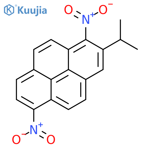 Pyrene, 2-(1-methylethyl)-1,6-dinitro- structure