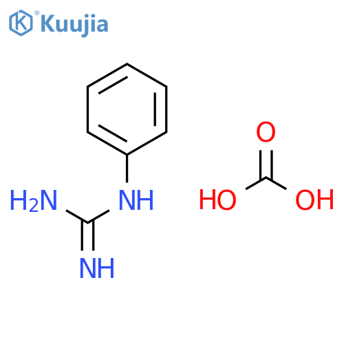 Phenylguanidine Carbonate Salt structure
