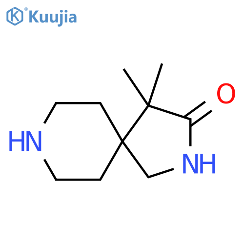 4,4-Dimethyl-2,8-diazaspiro[4.5]decan-3-one structure