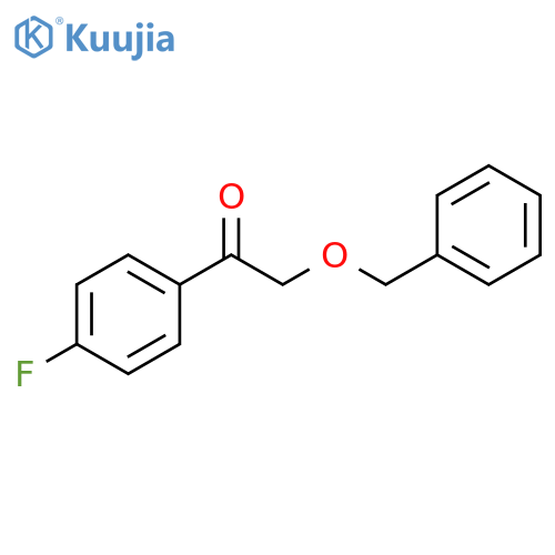 2-(benzyloxy)-1-(4-fluorophenyl)ethan-1-one structure