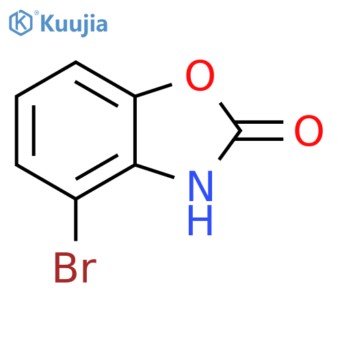 4-bromo-3H-1,3-benzoxazol-2-one structure