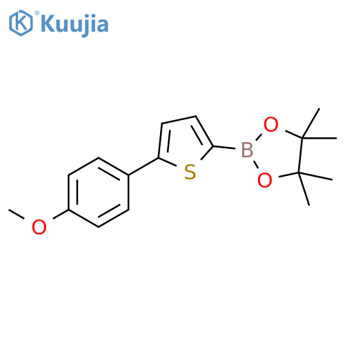 5-(4-Methoxyphenyl)thiophene-2-boronic acid pinacol ester structure
