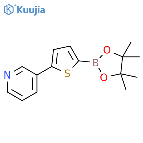 5-(3-Pyridyl)thiophene-2-boronic acid pinacol ester structure