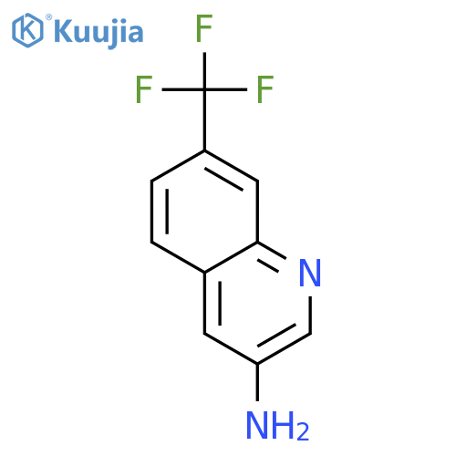 7-(Trifluoromethyl)quinolin-3-amine structure