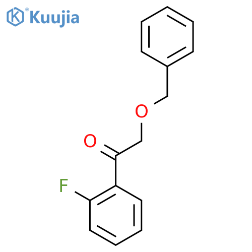 2-(Benzyloxy)-1-(2-fluorophenyl)ethanone structure