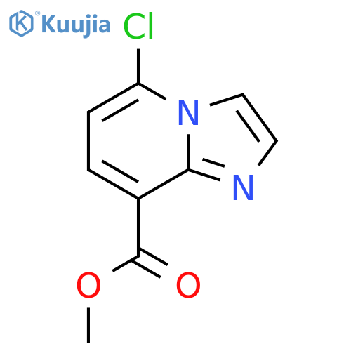 Methyl 5-chloroimidazo[1,2-a]pyridine-8-carboxylate structure
