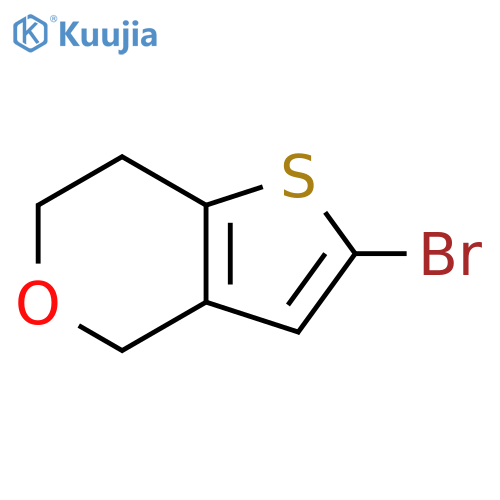 4H-Thieno[3,2-c]pyran, 2-bromo-6,7-dihydro- structure