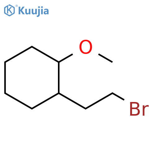 1-(2-Bromo-ethyl)-2-methoxy-cyclohexane structure