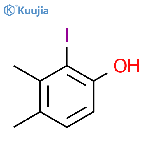 2-Iodo-3,4-dimethylphenol structure