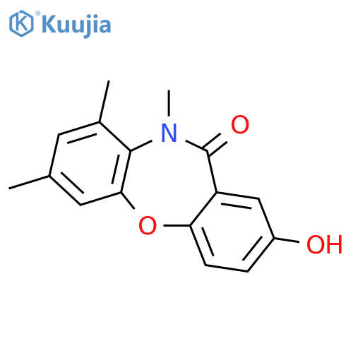 Dibenz[b,f][1,4]oxazepin-11(10H)-one,2-hydroxy-7,9,10-trimethyl- structure
