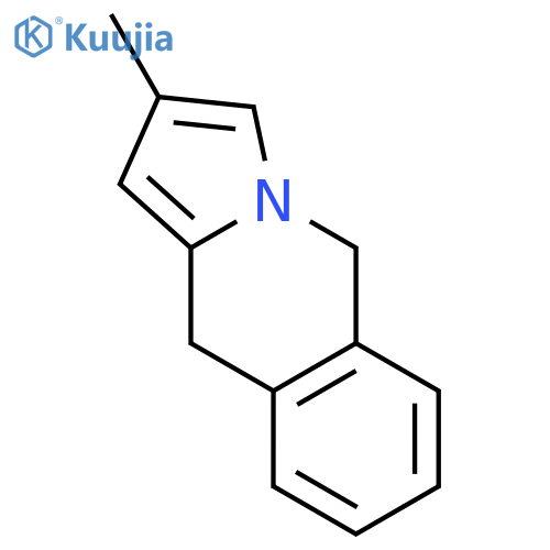 Pyrrolo[1,2-b]isoquinoline, 5,10-dihydro-2-methyl- structure