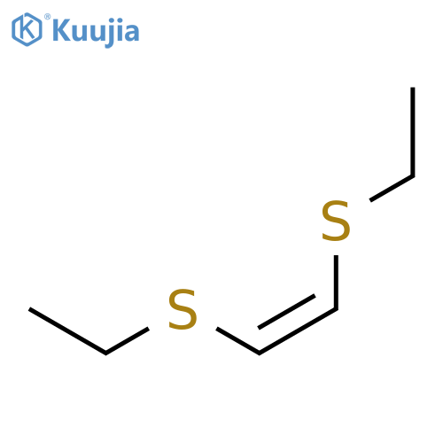 Ethene,1,2-bis(ethylthio)-, (E)- (9CI) structure