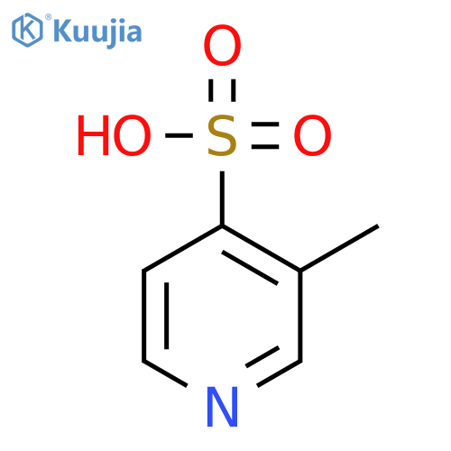 3-Methylpyridine-4-sulfonicacid structure