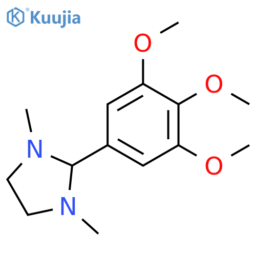 Imidazolidine, 1,3-dimethyl-2-(3,4,5-trimethoxyphenyl)- structure