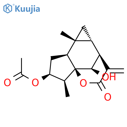 3,6-Dihydroxy-11(13)-ivaxallaren-12,5-olide; (1α,3β,4β,5α,6β)-form, 3-Ac structure