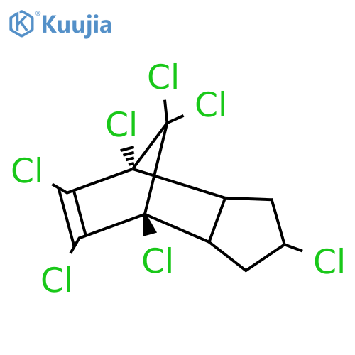 (1S,7R)-1,4,7,8,9,10,10-Heptachlorotricyclo[5.2.1.02,6]dec-8-ene structure