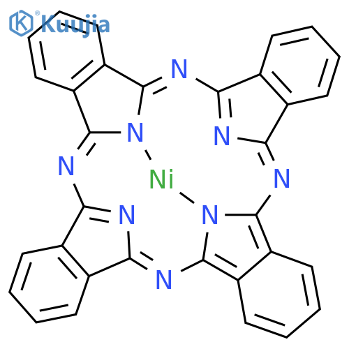 Nickel(II) phthalocyanine structure