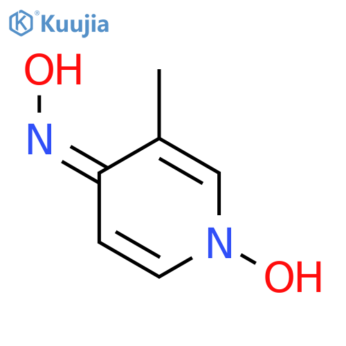 4-Pyridinamine,N-hydroxy-3-methyl-, 1-oxide structure
