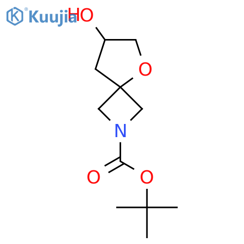 Tert-butyl 7-hydroxy-5-oxa-2-azaspiro[3.4]octane-2-carboxylate structure